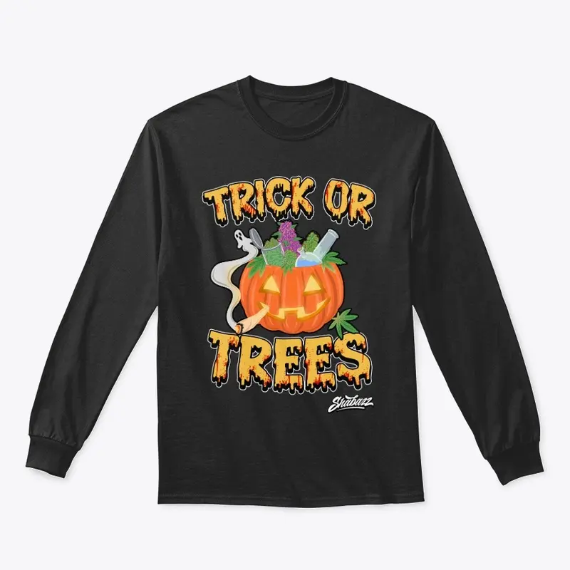 Trick Or Trees Yellow Blood Splash